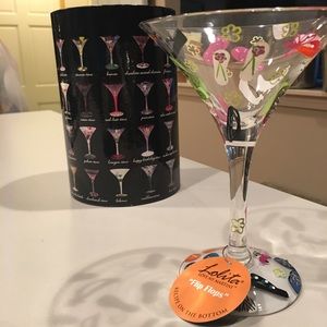 Lolita “Flip Flops” Martini glass